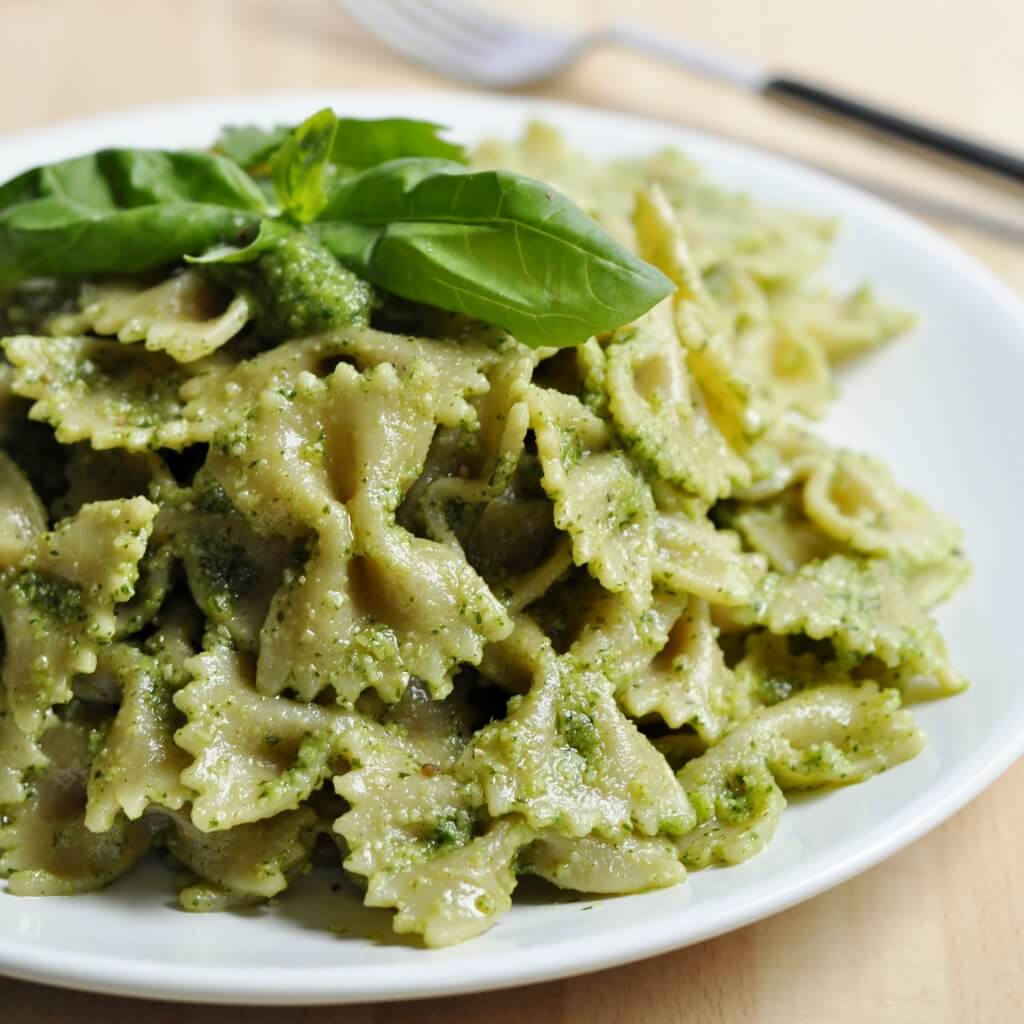 basil pesto pasta recipe