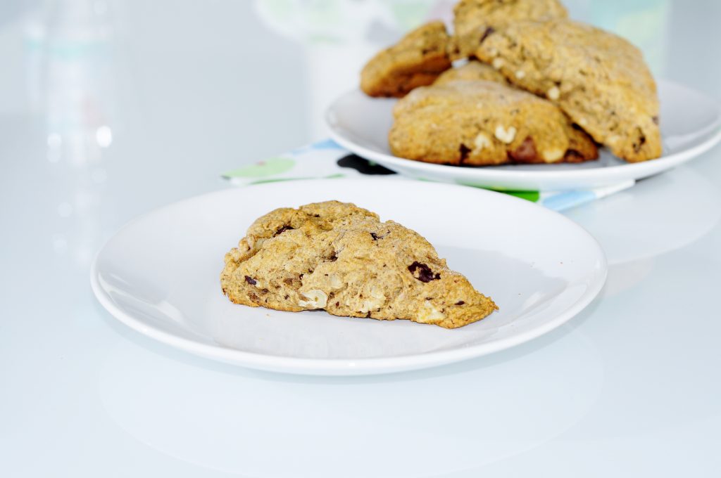 Walnut Chocolate Scone Recipe - Vegan Family Recipes