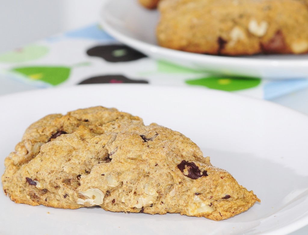 Chocolate Walnut Scones Recipe - Vegan Family Recipes