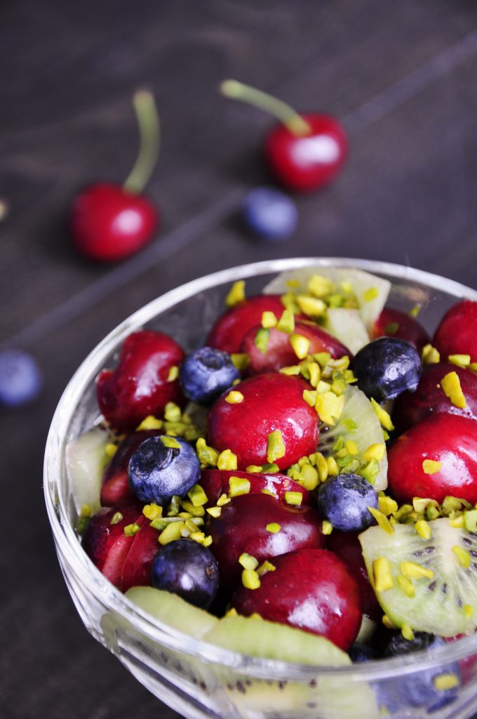 Healthy Cherry Fruit Salad Recipe - Vegan Family Recipes