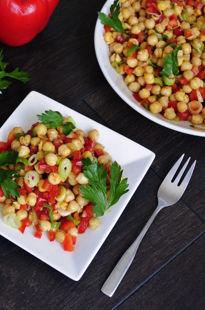 Healthy and Easy Vegan Chickpea Salad Recipe - Vegan Family Recipes