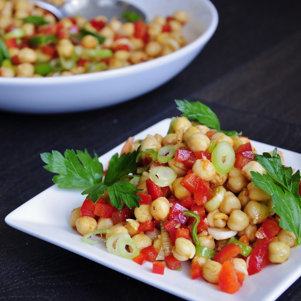 Healthy Vegan Chickpea Salad Recipe - Vegan Family Recipes