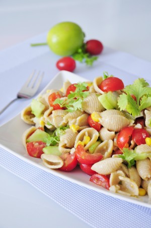 Vegan Pasta Salad with Lime - Vegan Family Recipes