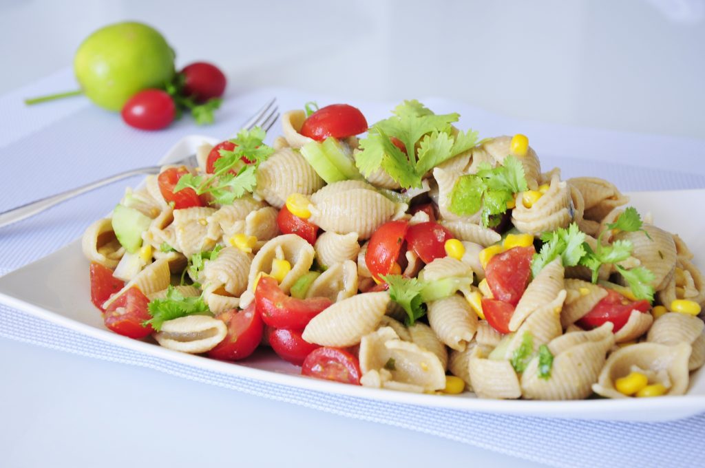 Vegan Pasta Salad with Lime - Vegan Family Recipes