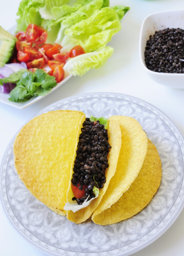 Beluga Black Lentil Taco Recipe - Vegan Family Recipes