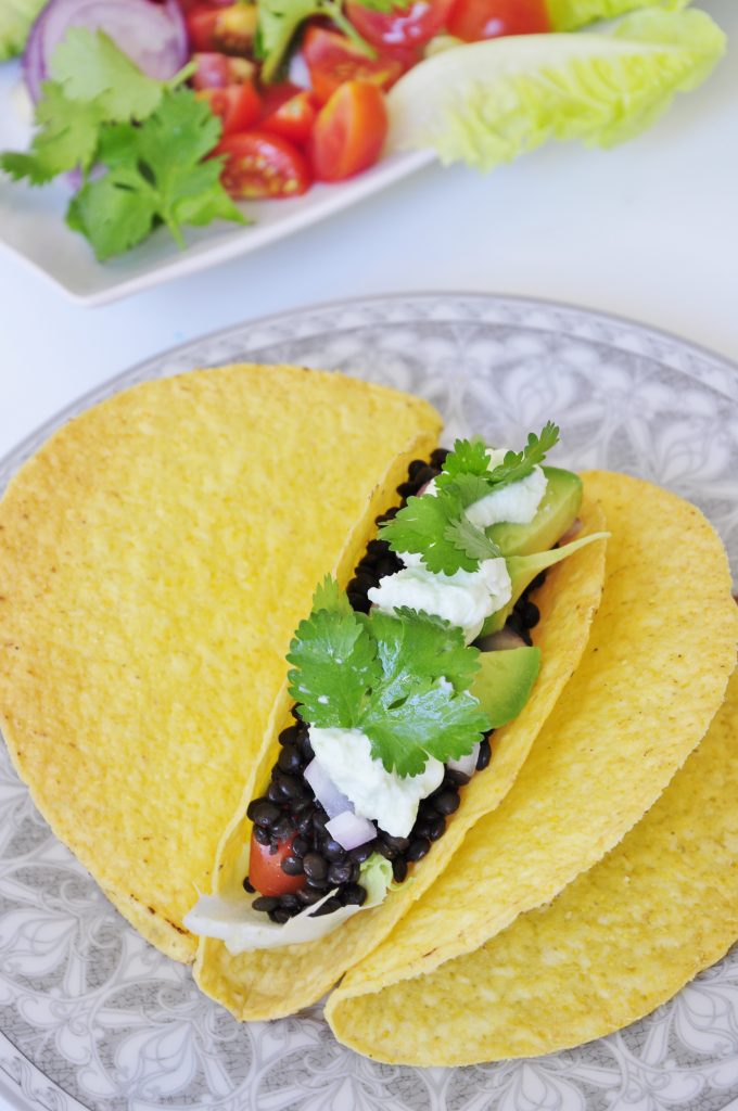 Black Lentil Tacos Recipe - Vegan Family Recipes