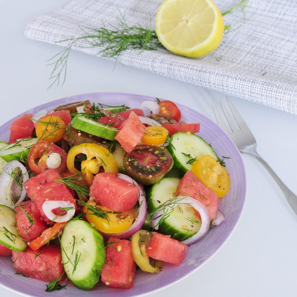 Vegan Tomato Salad Recipe -  Vegan Family Recipes
