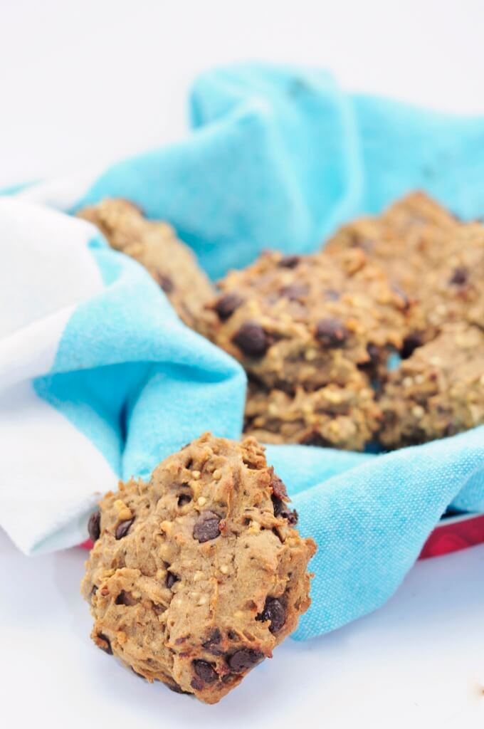 Puffed Quinoa Protein Cookie Recipe - Vegan Family Recipes