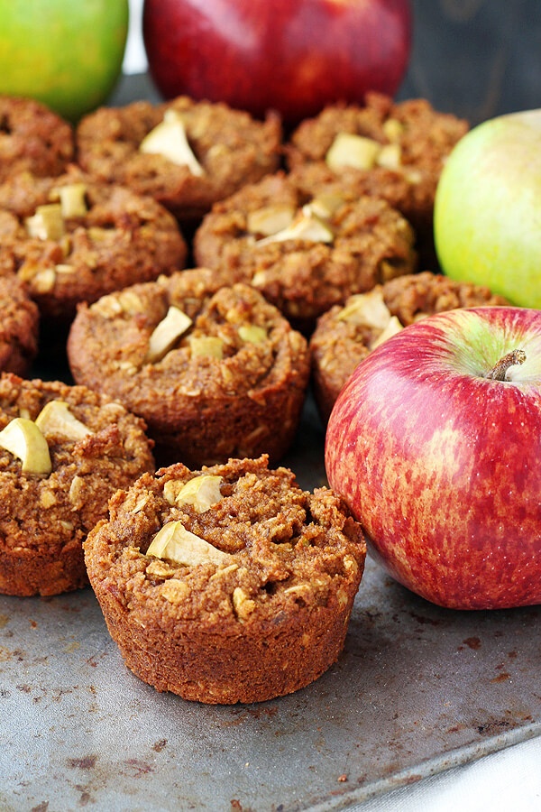 Vegan and Gluten free Pumpkin Apple Muffin Recipe