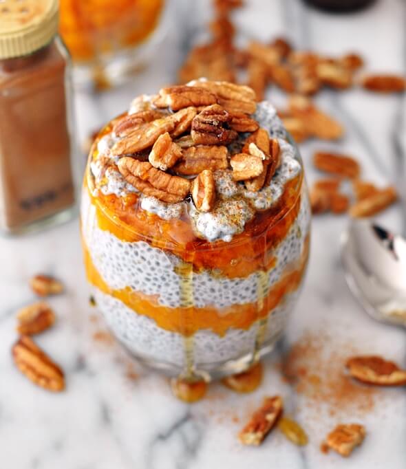 Pumpkin Pie Chia Parfait