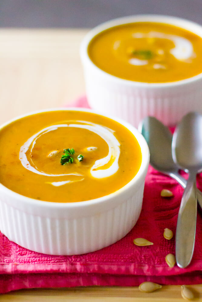 Vegan Pumpkin Soup Recipe 