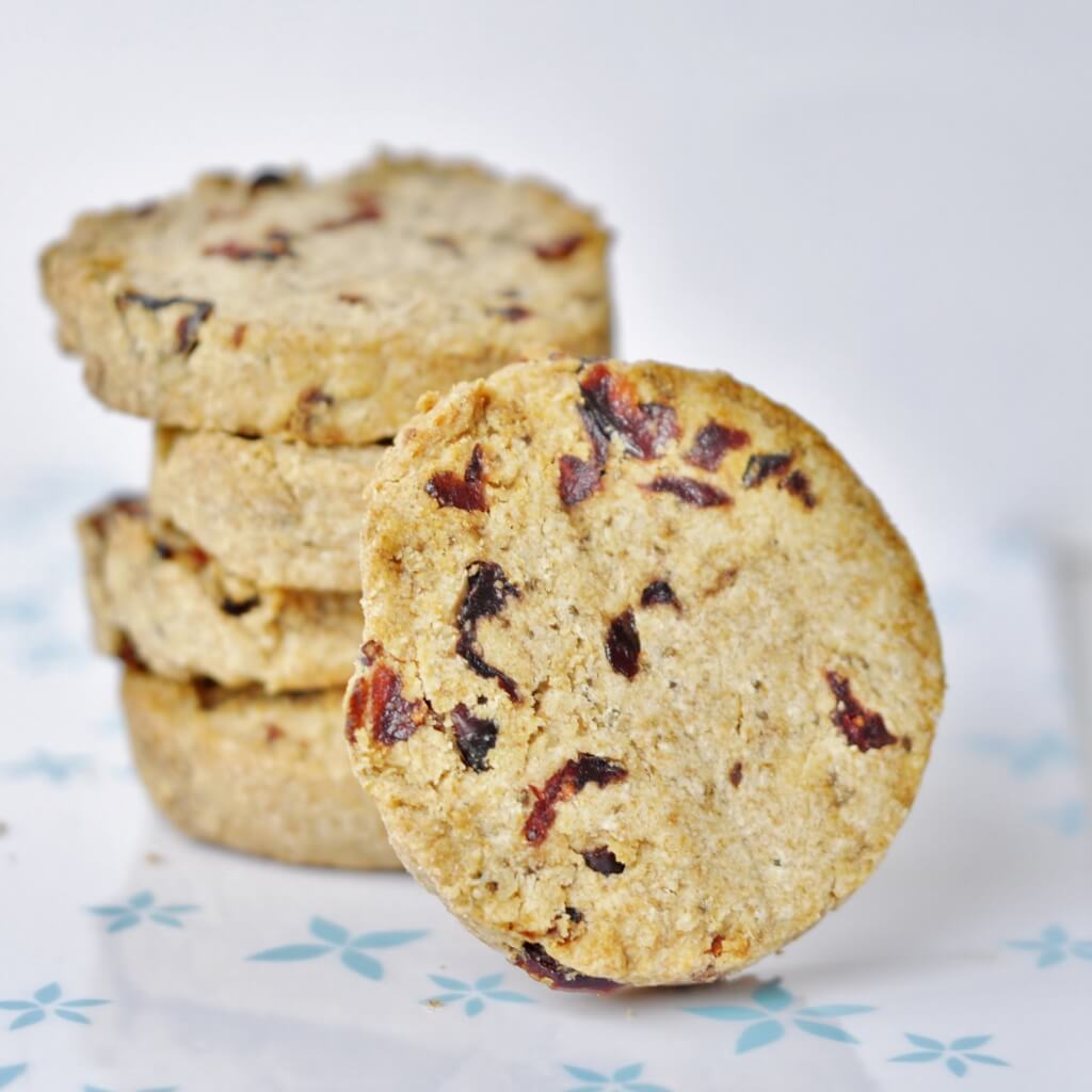 Coconut Butter Cranberry Cookie Recipe - Vegan Family Recipes