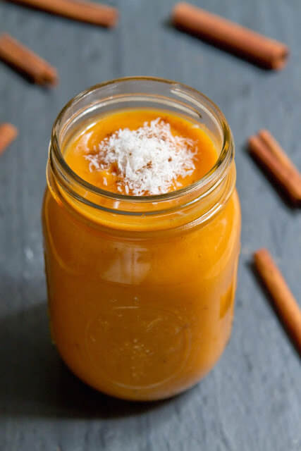 Sweet Potato Pie Smoothie Recipe - Vegan