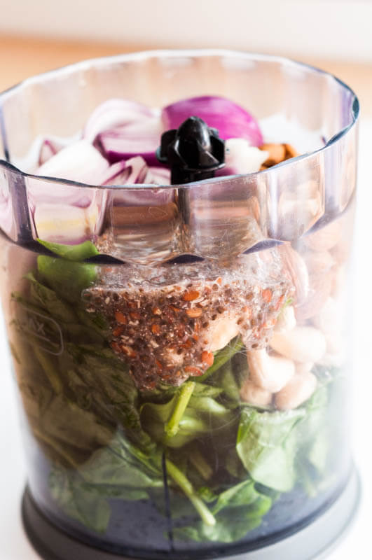 Vegan Spinach Balls Recipe ingredients - Vegan Family Recipes
