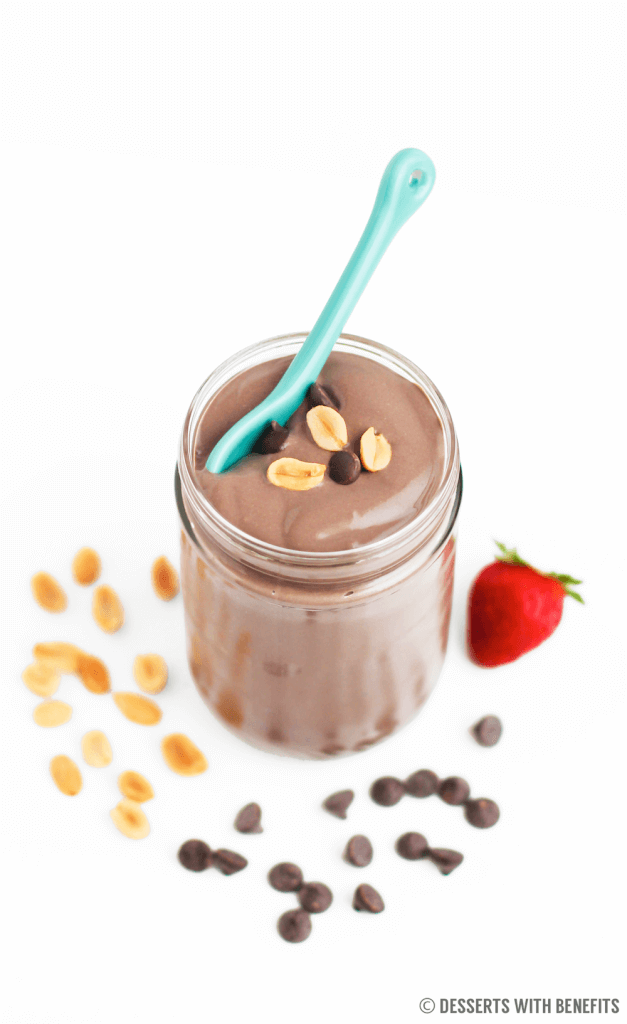 Healthy Chocolate Peanut Butter Mousse Recipe