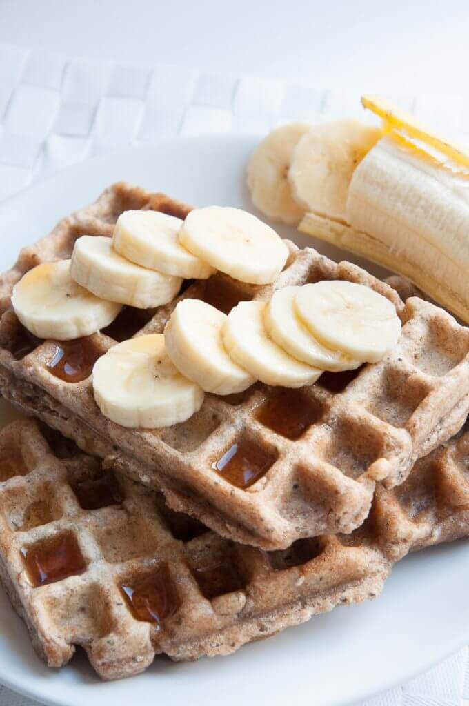 Whole Wheat Waffles Recipe - Vegan Family Recipes blog