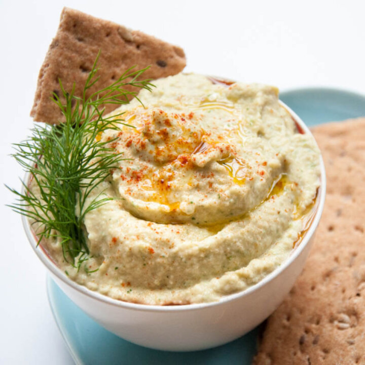 Jalapeno Cilantro Hummus - Vegan Family Recipes