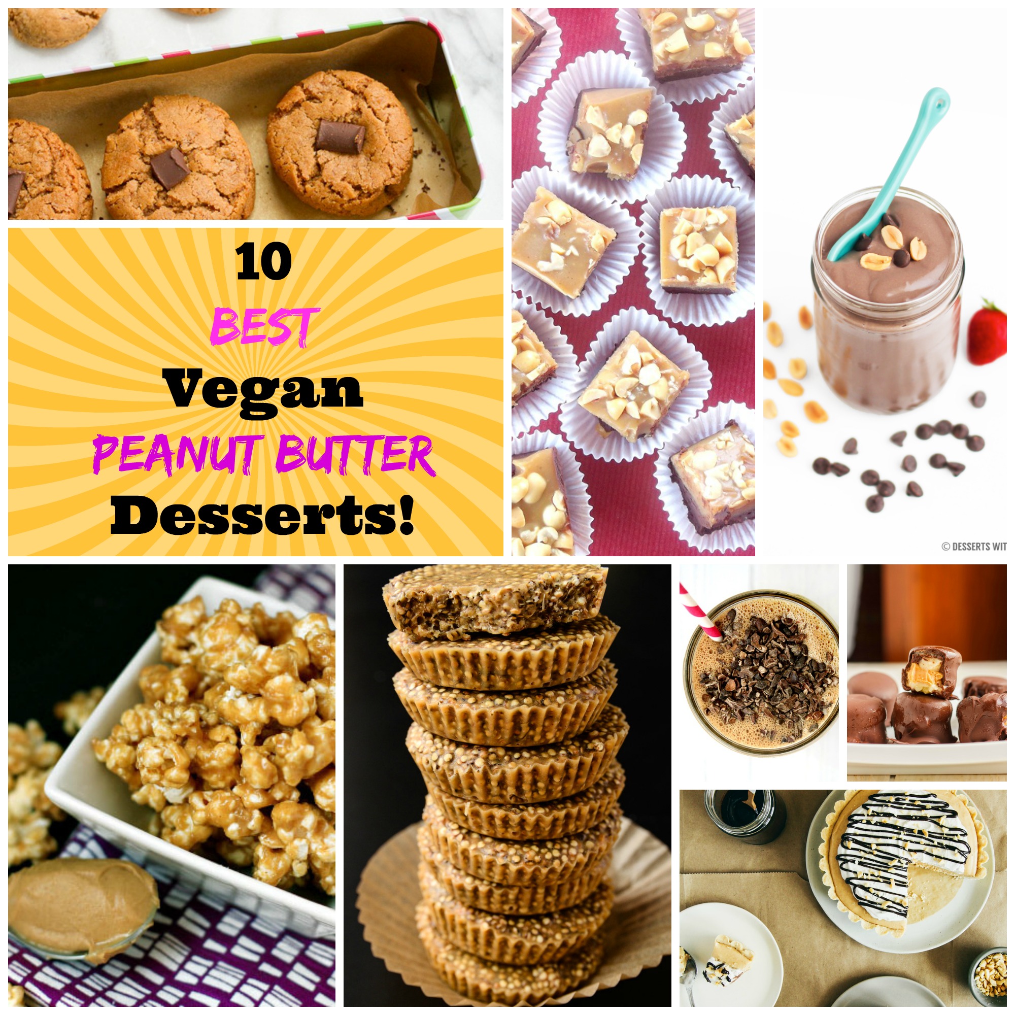 Vegan peanut Butter Desserts Recipe - Vegan Family Recipes