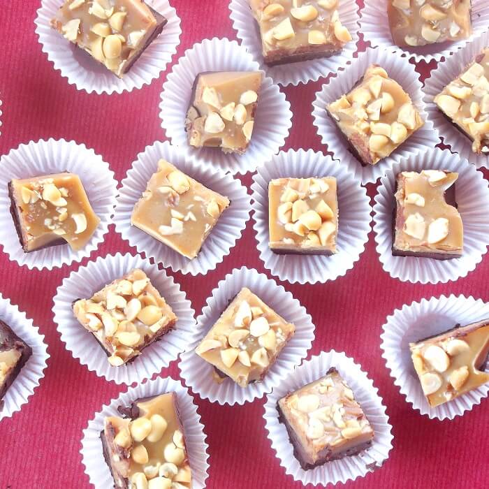 Vegan chocolate Peanut butter Fudge Recipe