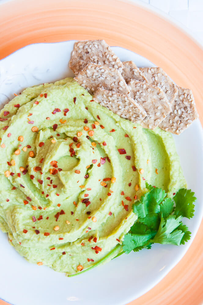 Avocado Hummus Recipe - Vegan Family Recipes