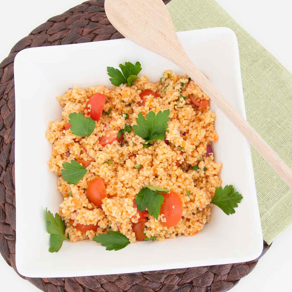 how to cook bulgur wheat recipe - vegan family recipes