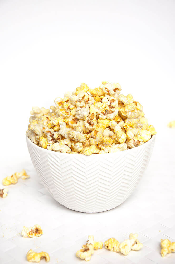 Vegan Popcorn with Caramel & Chocolate - A Virtual Vegan