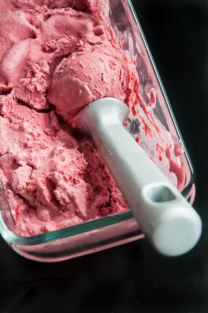 Raspberry Coconut Ice Cream Recipe - Vegan Family Recipes