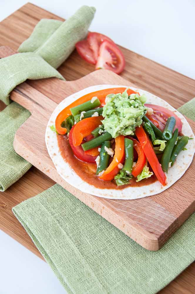 Vegetarian Veggie Taco Recipe Bell peppers - Vegan Family Recipes