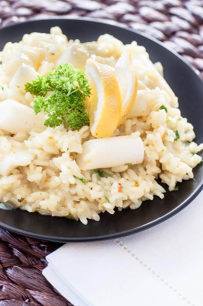 White Asparagus Recipe Risotto - Vegan Family Recipes