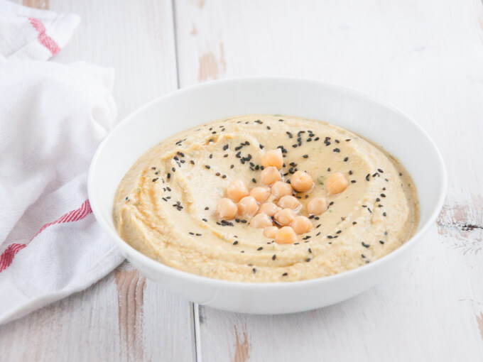 Hummus w/ Parsley Recipe - Best Hummus Recipes