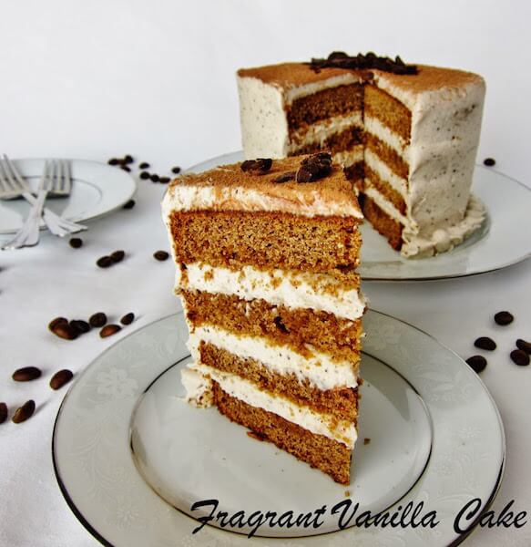 Vegan Tiramisu Cake - Vegan Coffee Desserts