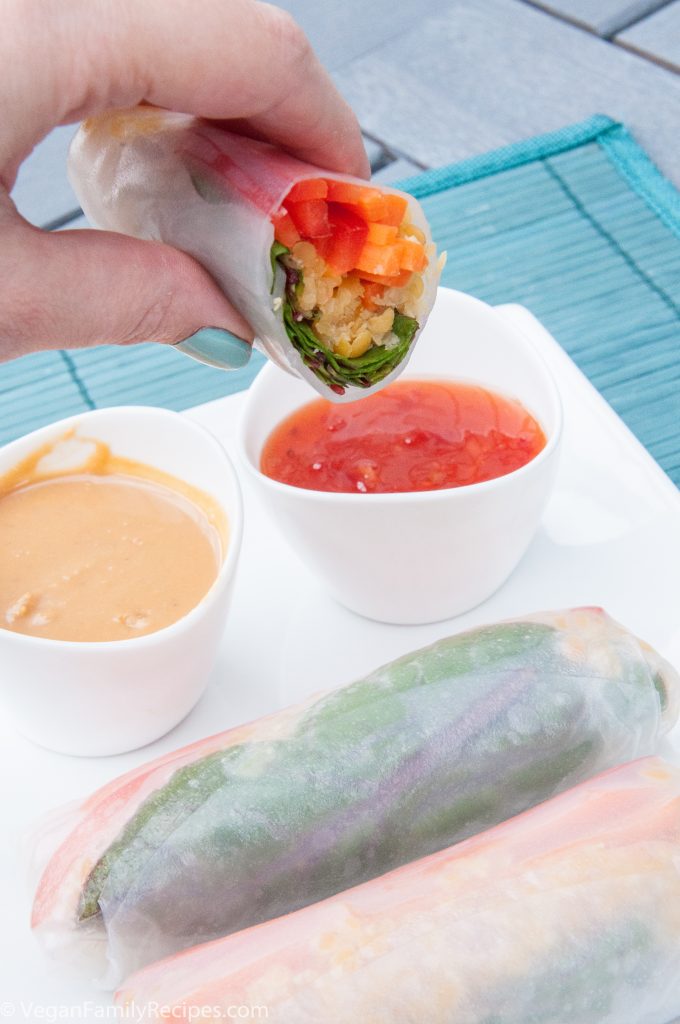 Lentil Spring Rolls Recept - Vegan Family Recepten