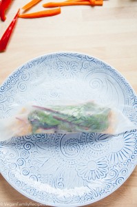 How to roll Vietnamese Spring Roll - Vegan Family Recipes