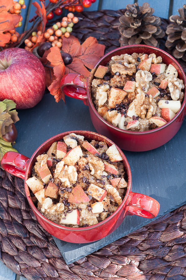 Healthy Quinoa Breakfast Bowl Recipe - Vegan Family Recipes
