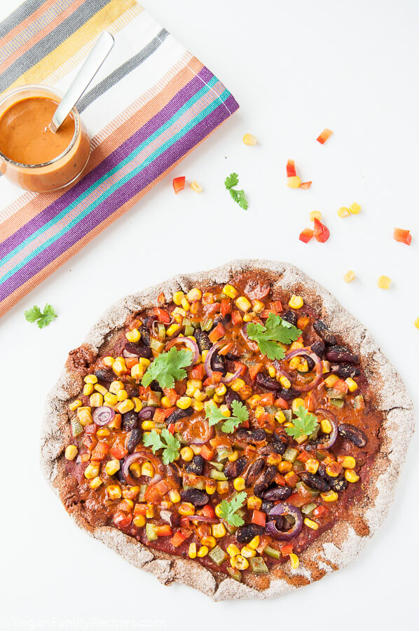 Mexican Vegan Pizza Recipe Chipotle - Vegan Family Recipes