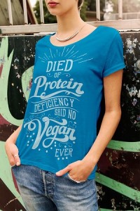vegan protein t shirt