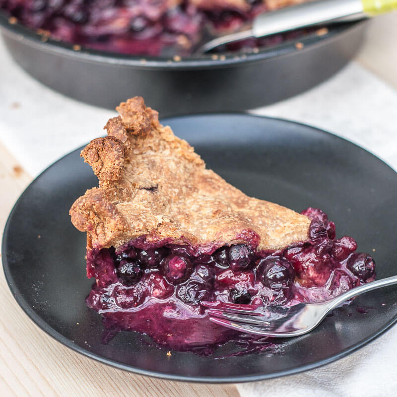 Vegan Blueberry Cranberry Pie Recipe Whole Wheat Pie Crust Filling - Vegan Family Recipes