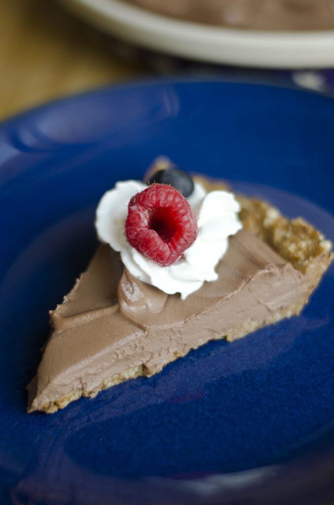 Chocolate Mousse Pie Recipe - Holiday Pie Round-up