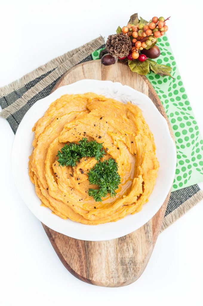 Gluten-free, Cholesterol-free, paleo Mashed Sweet Potatoes Recipe - Vegan Family Recipes