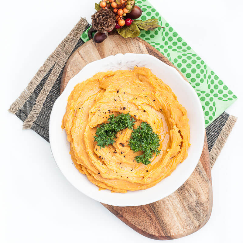 Gluten-free, Cholesterol-free, paleo Mashed Sweet Potatoes Recipe - Vegan Family Recipes