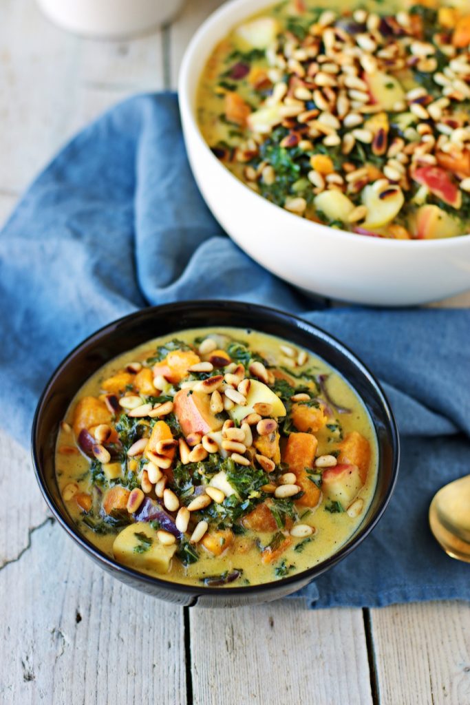 Sweet Potato Soup Recipe - Thanksgiving Vegan Recipes