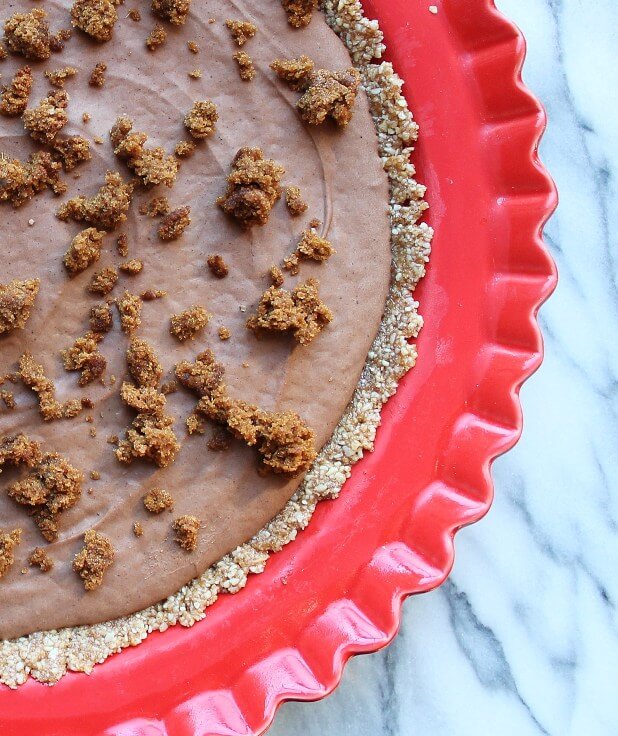 Chocolate Gingersnap Mousse Pie Recipe - Holiday Pie Round-up