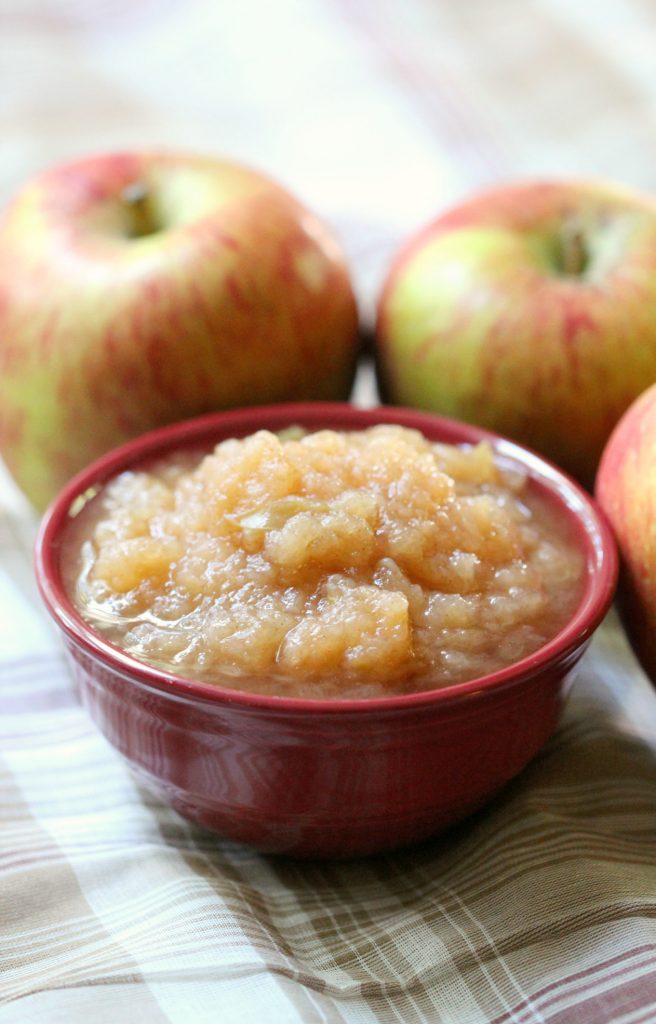 Homemade Applesauce Recipe - Healthy Vegan Snacks for Kids & Teens Recipes