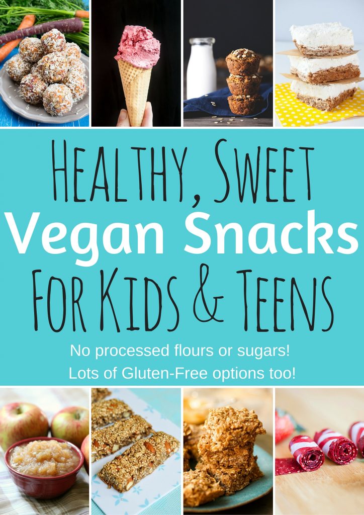 Healthy Vegan Snacks for Kids & Teens (Sweet Edition) - Vegan Family