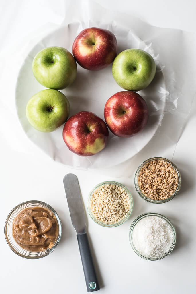 vegan caramel apple recipe ingredients needed , quick 10 minute caramel apples | Vegan Family Recipes | #healthy #dairyfree